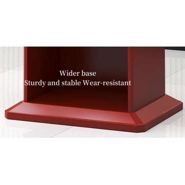 Thickened Solid Wooden Lectern Podium Church Podium School Furniture Student Speech Desk Speak Table