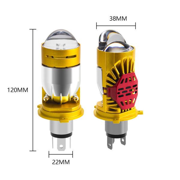4800LM Brightness Motorcycle LED Headlight With Dual Beam Waterproof Design