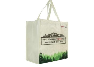 Reusable Custom Shopping Bags , Laminated Non Woven Fabric Carry Bags