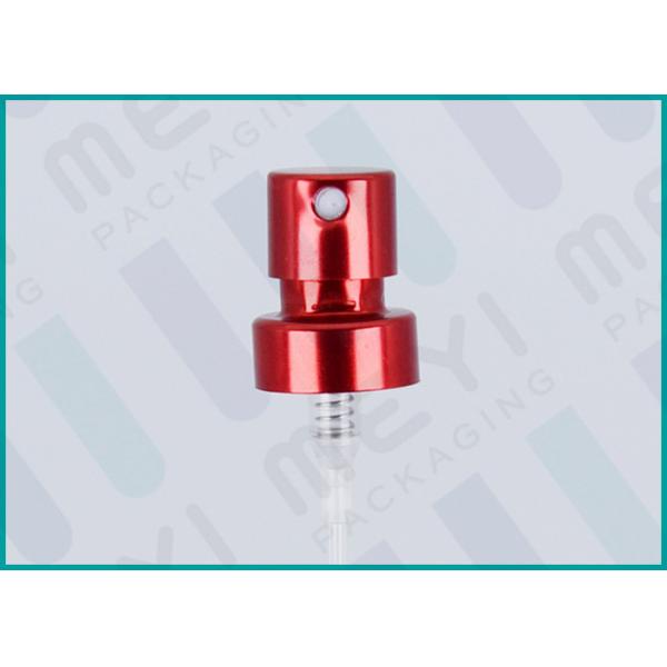 赤い香水スプレー ディスペンサーはカスタマイズされた管の長さ/アクチュエーター材料とポンプでくみます