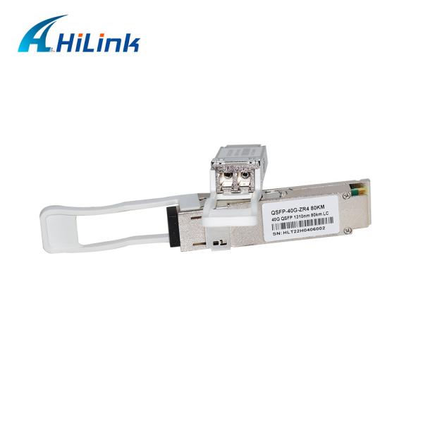 Module d'émetteur-récepteur QSFP de base 40G EML APD LWDM 1295-1304NM Connecteur à fibre LC à température commerciale duplex