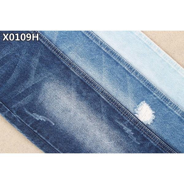 10.6oz Double Layer Cotton Spandex Denim Fabric Weave Soft
