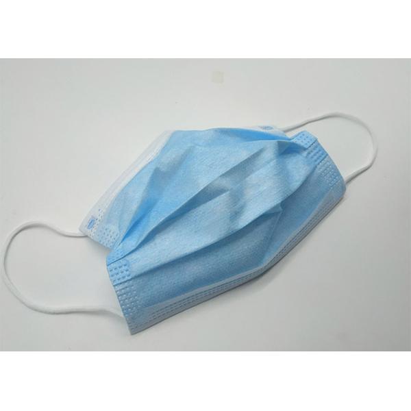 Blue And White Disposable Kids Face Mask For Respiratory Protection Of Certain Non - Oily Particulates