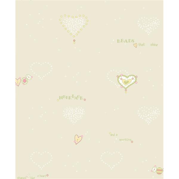 Warm Removable Home Decor Wallpaper For Baby Girl Nursery , Free Sample