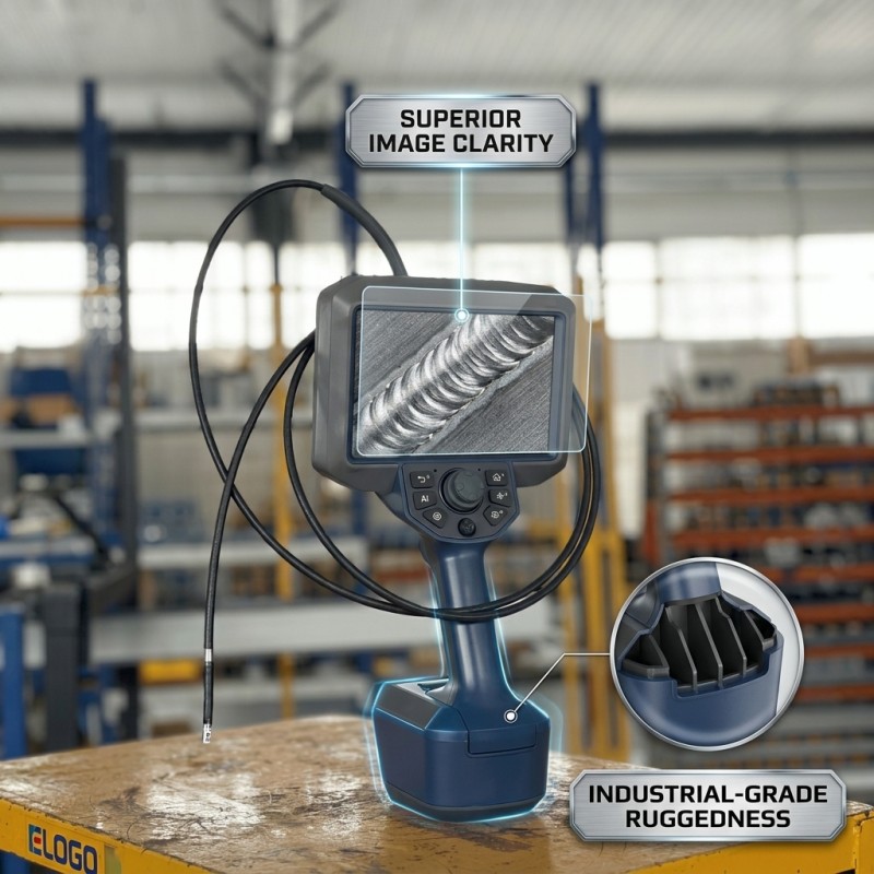 Industrial Borescope Automotive AI 3D Measurement Hd Industrial Endoscope 1920 X 1200