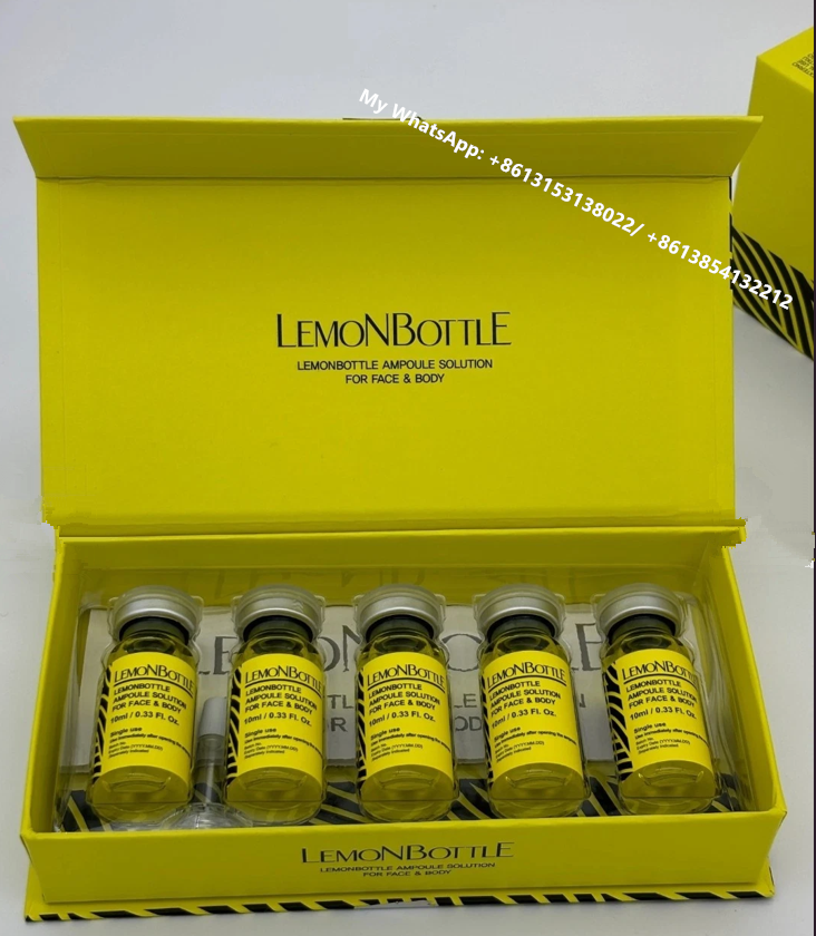 Hot product Lemon Bottle Fat Dissolving Lipolysis solution 10ml×5vials