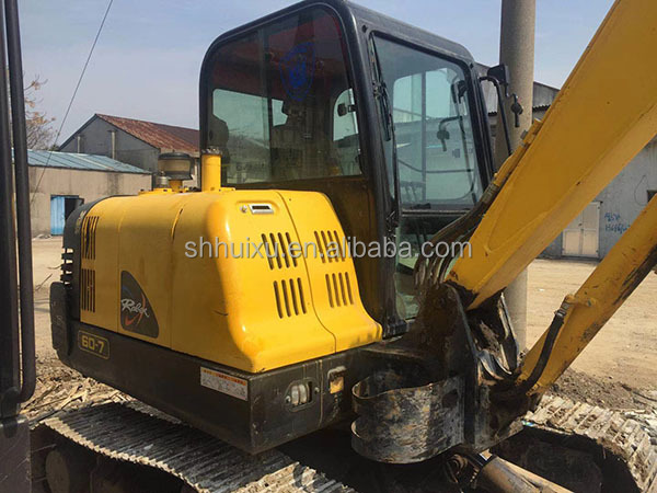 HY60-7 Used Excavators Second Hand 6 Ton Excavator