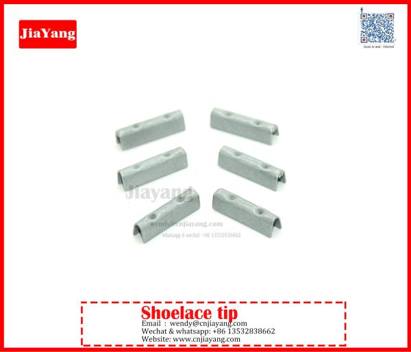 Jiayang matte green paitning color metal tips for shoelace