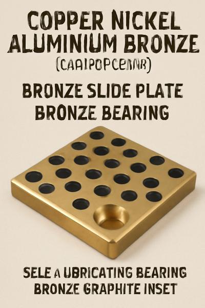 Split Shaft Self Lubricating Bronze Bush CuAl10Fe5Ni5 Aluminium Bronze Bushing