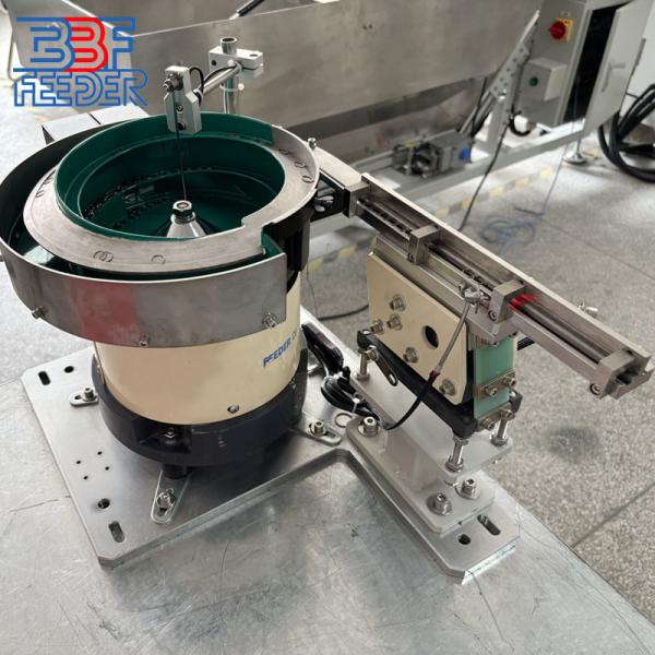 Coated Vibratory Bowl Feeder High Efficiency Low Noise Automatic Feeding 