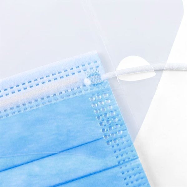 Haixin Health UV Full Transparent Disposable Face Mask Quality Certified PPE Safety 3layer Masks Protective Face Shield Supplier
