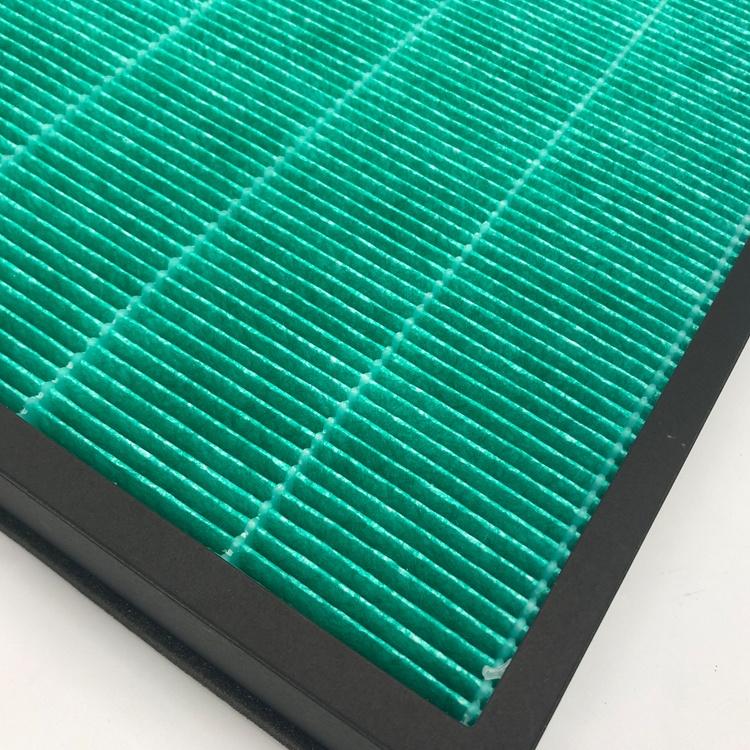 Customized True HEPA Air Filter 365x280x47mm with Glassfiber Media for Air Purifier Replacement
