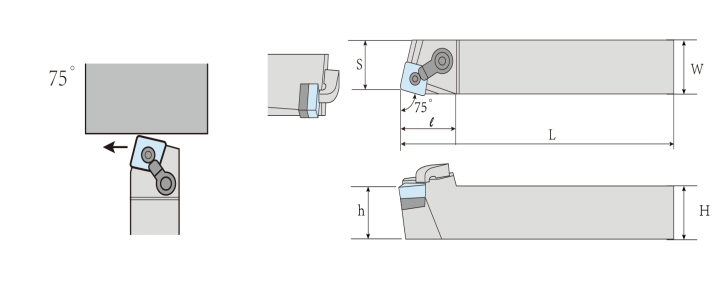 MSBNR-L Tool Holders for Turning