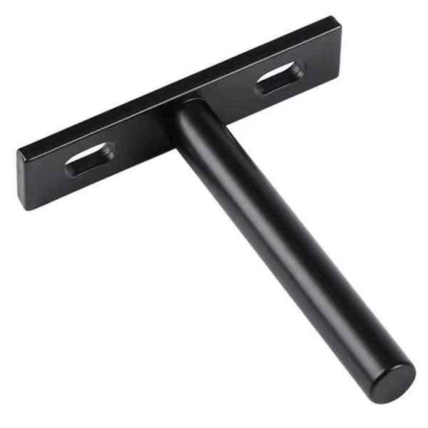 Triángulo Fabricación de metal a medida Montaje en la pared Brackets de estantería de metal ajustables en forma de L