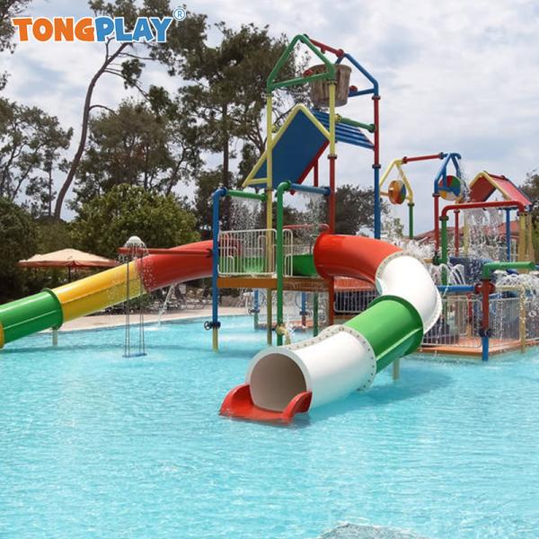 Combined Into One Customized Complete Set of Children's Fun Water Amusement Equipment Outdoor Water Park Water Playground