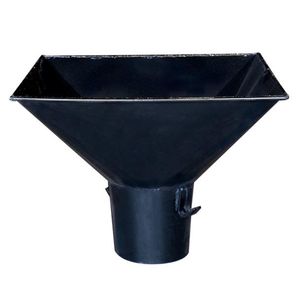 Metal Fab Products Black Painting do funil da coleção do aço carbono