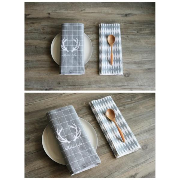 Выдвиженческое полотенце для чайной посуды Eco кухни 100% хлопок twill дружелюбное