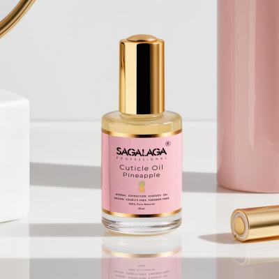 Unique Nails Organic Vitamin E Cuticle Oil with Dropper Bottle Environmental Protection Material