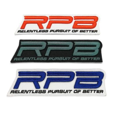 Personalized Custom 3D Embroidered Patches  For Hat / bags