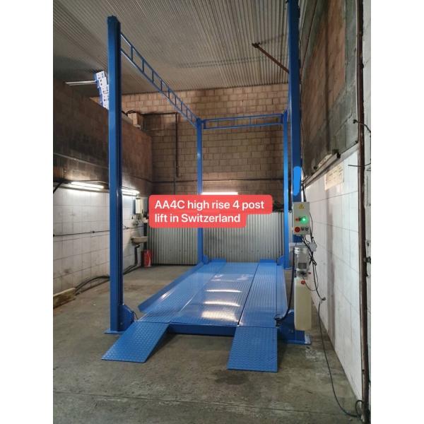 Максимум подъема 4M автостоянки лифта автомобиля подъема корабля автомобиля подъема автомобиля столба подъема 4 AA4C высокий с полной платформой