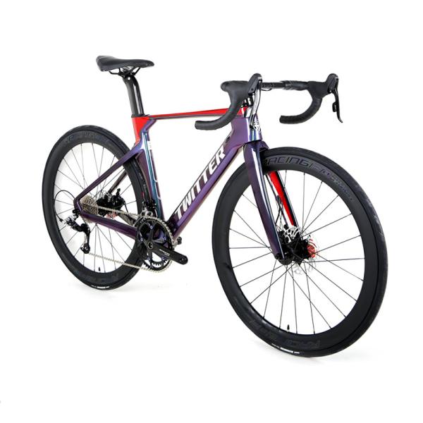Hologrphic Handlebar Racing Road Bike Sram Rival 22 Speed 46cm Frame 60TPI