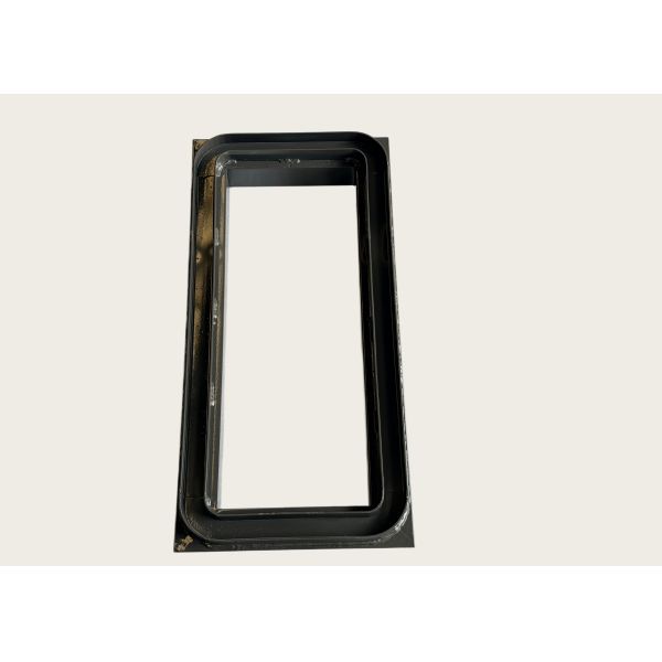 Stainless Steel Fan Outlet Mounting Frame for Stable Airflow Direction with Sealed Connection and No Pressure Loss