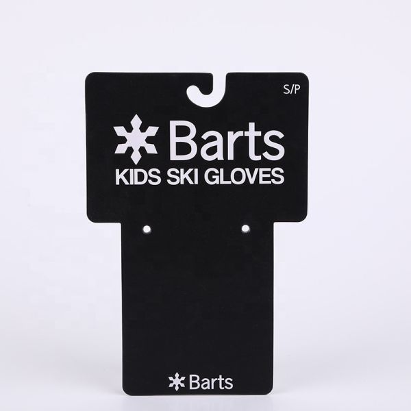 Perchas de papel recubierto a prueba de humedad Impresión offset Soluciones de embalaje personalizadas