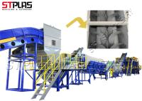 Máquina de lavar poderosa da garrafa do ANIMAL DE ESTIMAÇÃO, planta de reciclagem plástica Waste da garrafa