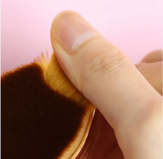 Щетка Kabuki 1 части для звезды жидкостного учреждения сияющей одиночной