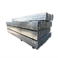 la pulgada cuadrada redonda galvanizada sumergida caliente del tubo 4x4 de 40x40m m galvanizó el tubo cuadrado del SOLDADO ENROLLADO EN EL EJÉRCITO de la tubería de acero