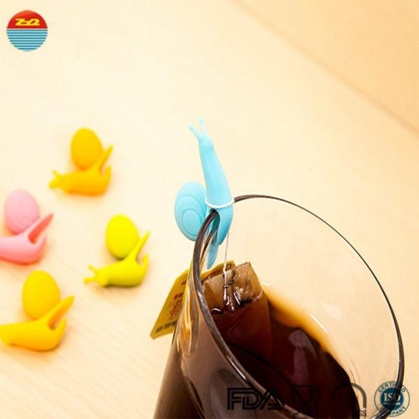 Eco - Friendly Wine Glass Markers , Cup Identity Drinking Glass Markers