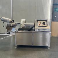 Cortadora industrial de tazón de 200l para procesamiento de carne y embutidos