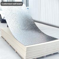 PVC PET Painel de ondulação de água Fibra de carvão de bambu 3D Painel de revestimento de parede de madeira