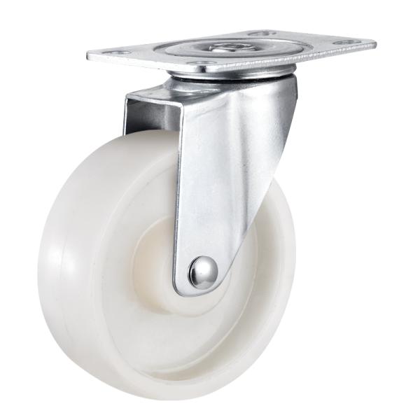 Roulettes industrielles légères en caoutchouc de 3 pouces pour meubles, roues de déplacement, taille personnalisée