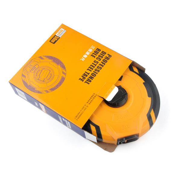 Wintape водонепроницаемая промышленный класс 50m Дальний инструмент обследования для измерения трехскоростной нейлоновой покрытой ленты