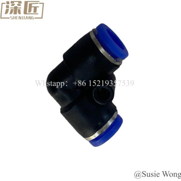 009-0027931 ATM Machine Parts NCR S2 Picker 90 Right Angle Vacuum Tube Connector 0090027931