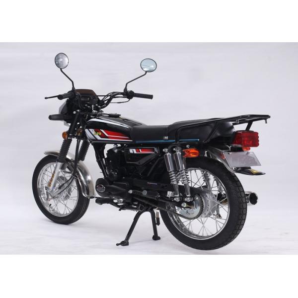 12N7 - 4A Battery Gas Powered Motorcycle Strong Power 90 Km / Hr Top Speed