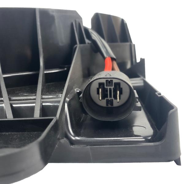 Sistema de arrefecimento do radiador de 600W com ventoinha de arrefecimento de fio longo para Jeep Wrangler JL2.0L