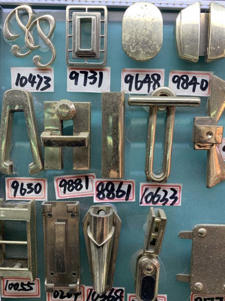 Alloy Hand Bag Lock 30mm-70mm For Making Bag Shoes SGS Certificate