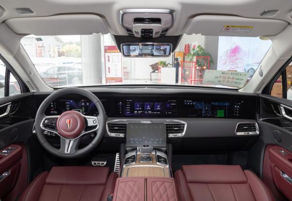 wholesale price Hongqi E-HS9 electric vehicle 6-seat 660KM long endurance adult charging car Symbol of the status of Made in Chi