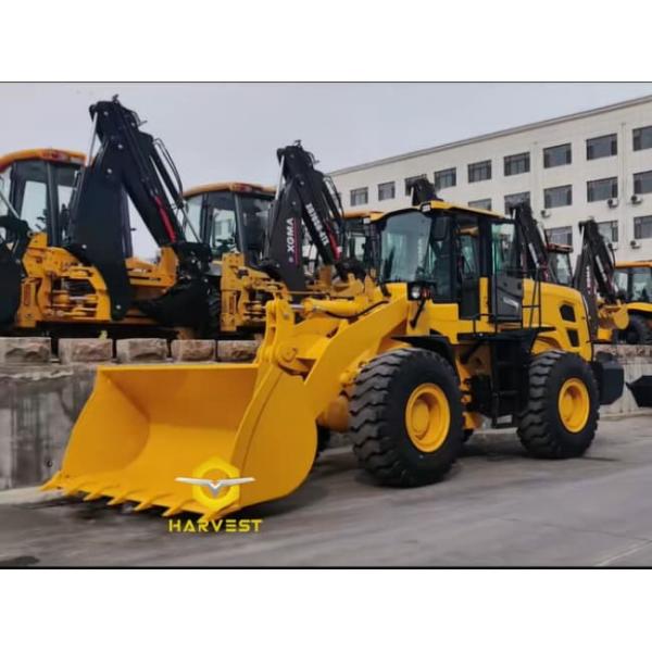 SAM388H Backhoe Loader Cummins Engine 4WD   Hot Sale In Near Nigeria