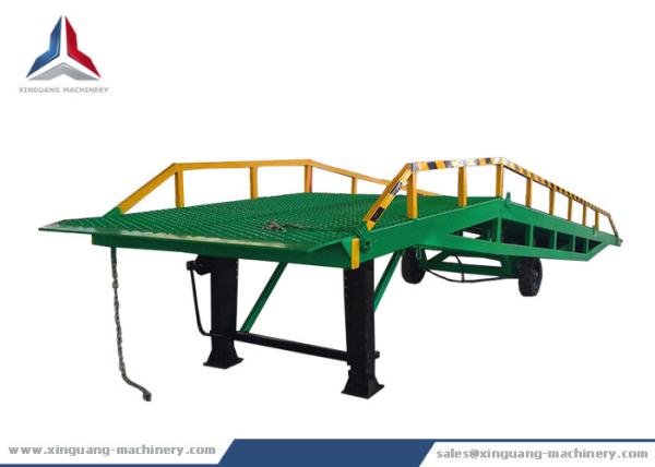 12 Tons Mobile Movable Hydraulic Dock Loading Ramp for Container