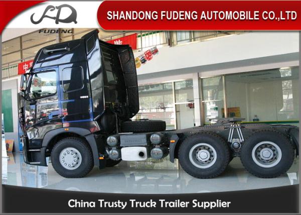 Howo A7 Tractor Head Trucks With One Beth 10 Wheerler 420 Horse Power