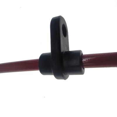 HSBRK custom Protective Hydraulic Hose Sleeve Red Black Color