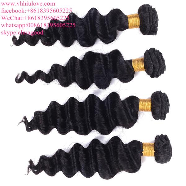 Machine double wholesale virgin hair loose wave