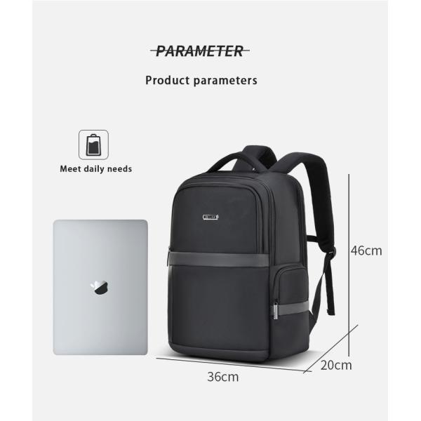Mens Business Backpack Business Travel Computer Bag Large Capacity Mens Bag