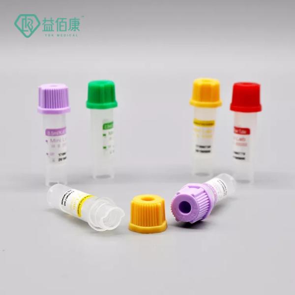 Small Mini Pediatric Edta Tubes 8*45mm PP Edta Sample Bottle