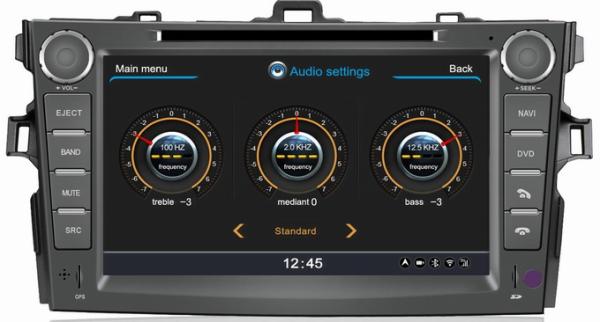 Ouchuangbo Toyota Corolla 2007-2011 audio MP3 media palyer with BT 1080P DVD gps navigation OCB-063