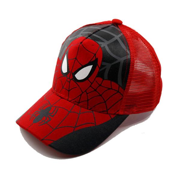 Os bens caçoam bonés de beisebol frescos do menino da criança do projeto do boné de beisebol do homem-aranha