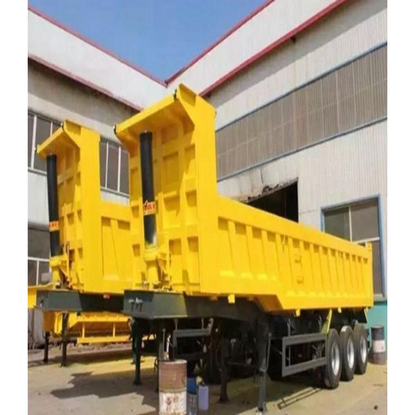 SINOTRUK HOWO 3 оси 50Тонна У-образный грузовик с наклоном полуприцеп с уникальной конструкцией и усиленными ребрами